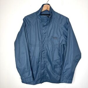 Didriksons 1913 Storm System Tigris Windbreaker Jacket 160 cm Blue Womens S Boy